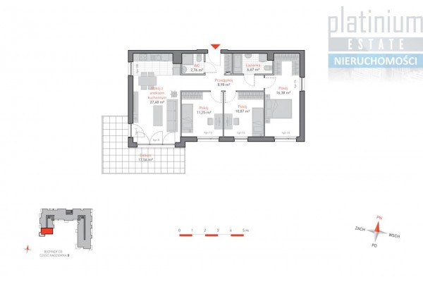 Gdańsk, Kameralny apartament w sercu Gdańska