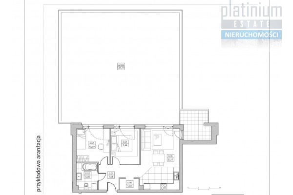 wejherowski, Reda, Mieszkanie z ogrodkiem Reda