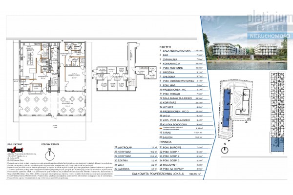 kamieński, Dziwn&oacute;w, Lokal gastronomiczny w Aparthotelu nad morzem