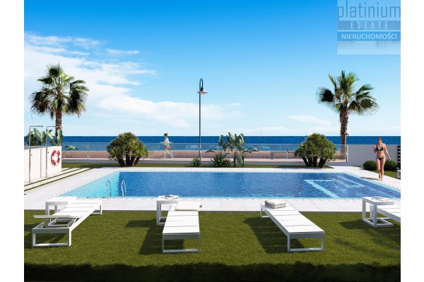 costa calida, Almeria, Bungalow na plaży Pozo del Esparto