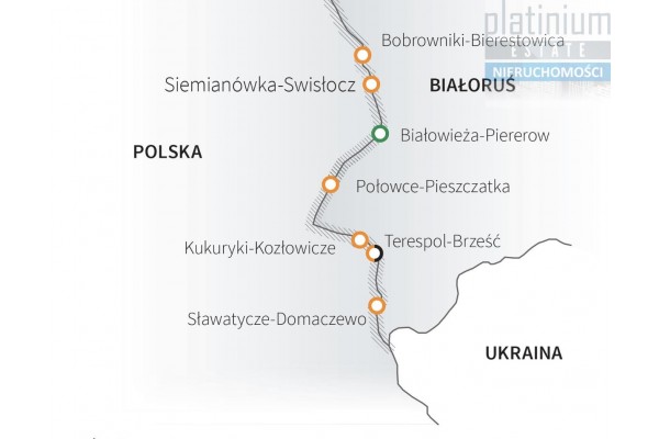 bialski, Zalesie, Dobryń Duży, Lokal użytkowy przy granicy PL/BY SUPER LOKALIZACJA