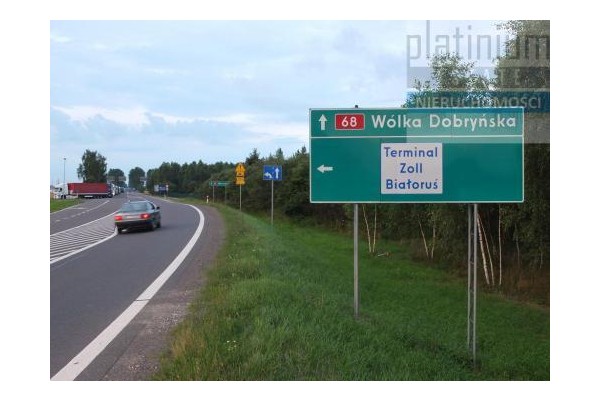 bialski, Zalesie, Dobryń Duży, Lokal użytkowy przy granicy PL/BY SUPER LOKALIZACJA