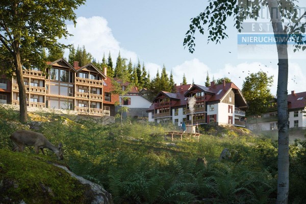 jeleniog&oacute;rski, Szklarska Poręba, G&oacute;rski apartament z panoramą Karkonoszy