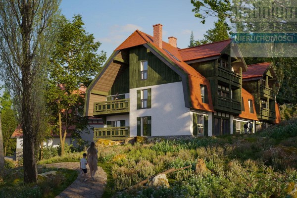 jeleniog&oacute;rski, Szklarska Poręba, G&oacute;rski apartament z panoramą Karkonoszy