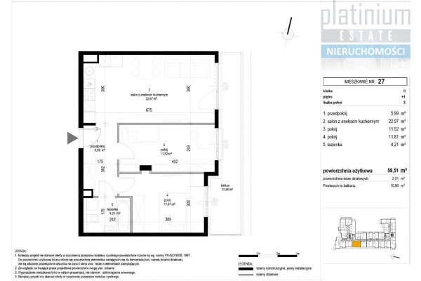 piaseczyński, Konstancin-Jeziorna, Apartament w Konstancinie