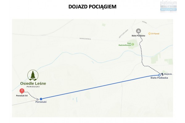 bialski, Biała Podlaska, Porosiuki, Dom Leśny - z tarasem widokowym i kominkiem