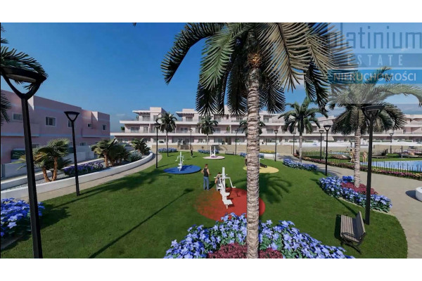 Costa Calida, Murcja, San Javier, Apartament - 500 m od morza obok pola golfowego