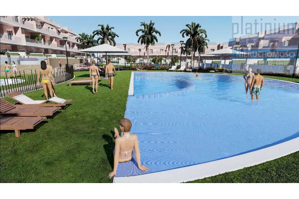 Costa Calida, Murcja, San Javier, Apartament - 500 m od morza obok pola golfowego