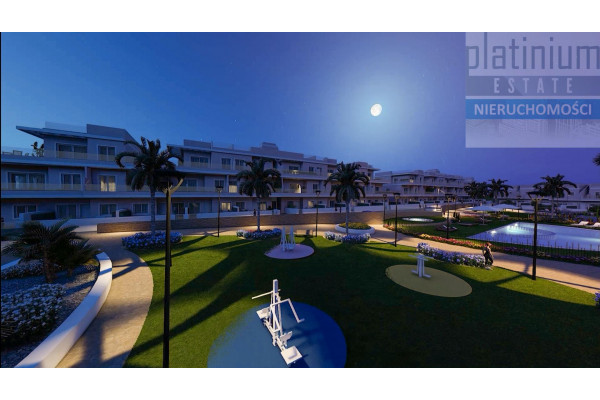 Costa Calida, Murcja, San Javier, Apartament - 500 m od morza obok pola golfowego