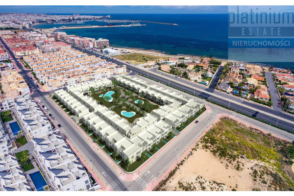 Torrevieja, Apartament - 250 m od morza z dużym tarasem 90 m2