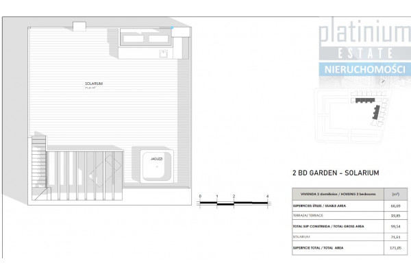 Torrevieja, Apartament - 250 m od morza z dużym tarasem 90 m2