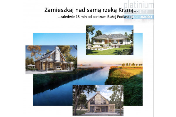 bialski, Biała Podlaska, Porosiuki, Dom Leśny od strony lasu z dwoma kominkami