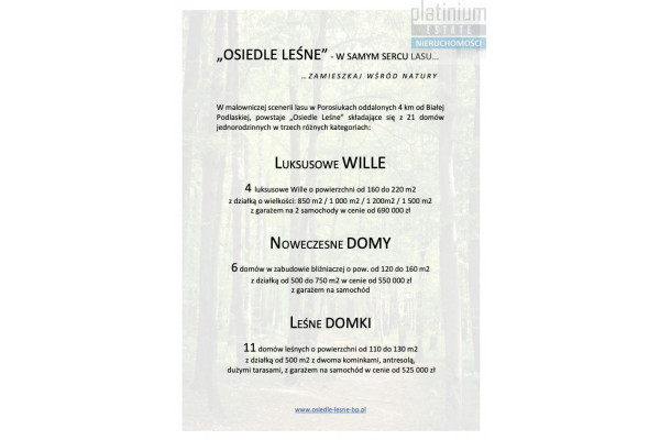 , Nowoczesny dom - w otoczeniu lasu