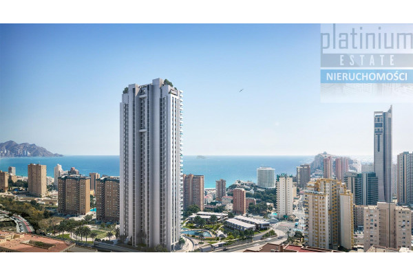 Benidorm, Luksusowy Apartament na 32 piętrze blisko plaży