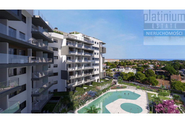 Campoamor, Apartament z podgrzewanym basenem, blisko plaży