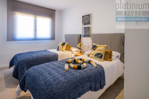 Campoamor, Apartament z podgrzewanym basenem, blisko plaży