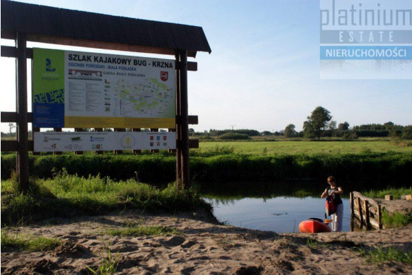 Biała Podlaska, Dom Nowoczesny z dużymi tarasami 54m2