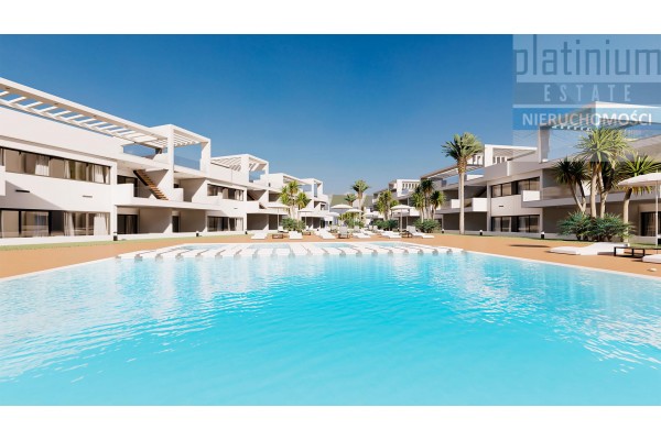 costa blanca, Finestrat, Apartament z widokiem na morze oraz Benidorm