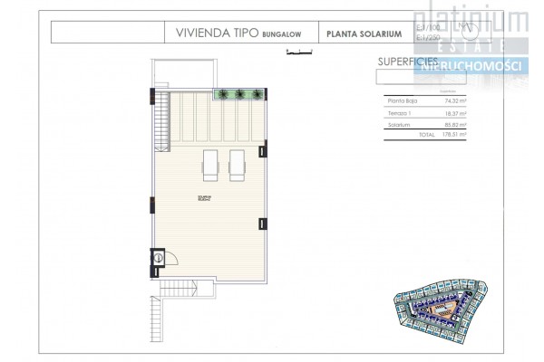 Finestrat, Apartament za wzg&oacute;rzu z widokiem na morze