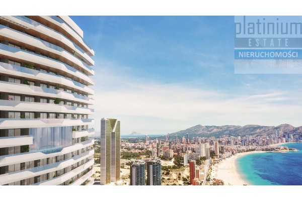 Benidorm, Luksusowy Apartament na 22 piętrze - blisko morza