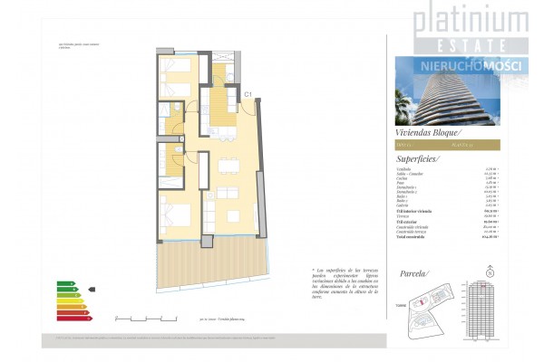 Benidorm, Luksusowy Apartament na 22 piętrze - blisko morza