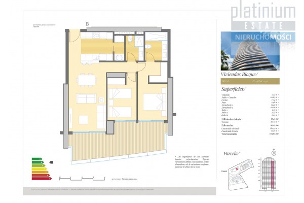 Benidorm, Luksusowy Apartament na 32 piętrze blisko plaży