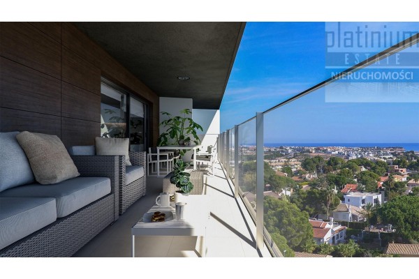 Campoamor, Apartament z podgrzewanym basenem, blisko plaży