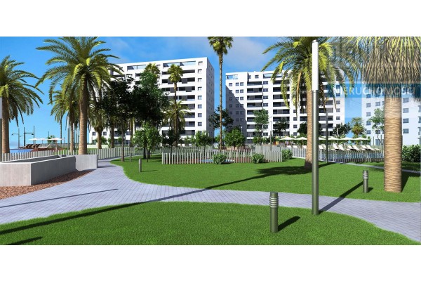 Punta Prima, Apartament z basenem w pierwszej lini brzegowej