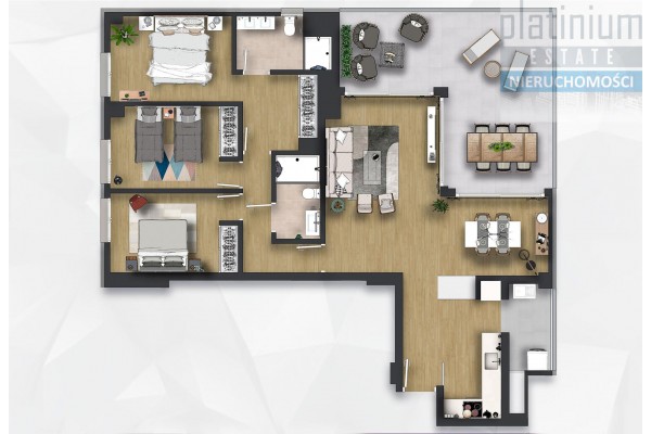 Punta Prima, Apartament z basenem w pierwszej lini brzegowej